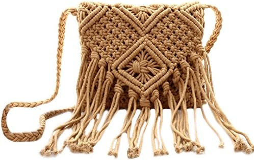 crochet tassel bag