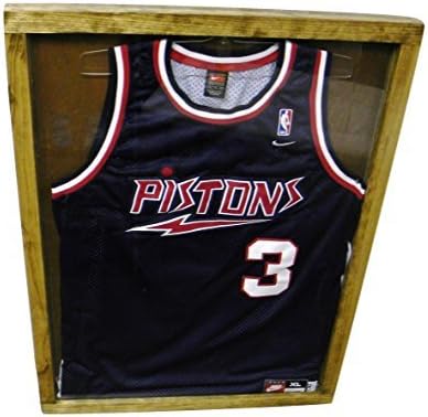 Jersey Display Case for All Sports Walnut P312W by Pennzoni Display