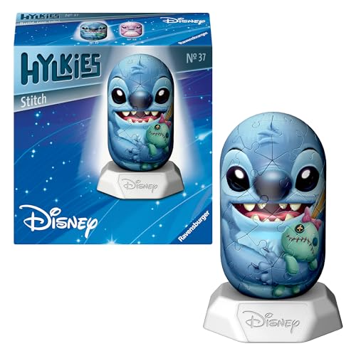 Hylkies: personaggi Disney da collezione da assemblare da soli - Figura #37 - Stitch - Costruisci, innamora, colleziona - minifigure per i fan della Disney