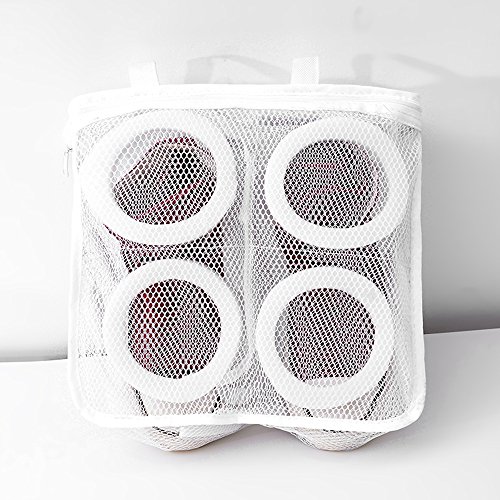 Aimto Laundry Wash shoes Bags for travel - Premium Quality:Durable Mesh Laundry Wash Shoes, Blouse, Hosiery, Underwear, Bra and Baby Clothing, 2PCS