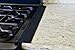 yohino Silicone Counter Gap Covers for Stove/Oven (2-Pack) - Matte Black, Foldable, Heat-Resistant