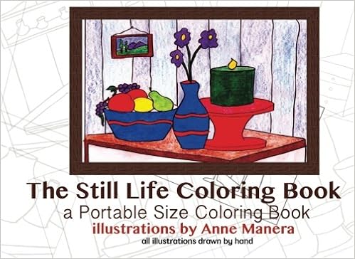 Download The Still Life Coloring Book A Portable Size Coloring Book Manera Anne 9781530995288 Amazon Com Books