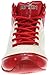 AND 1 Men's Master 2 Mid White/Varsity Red/Black Basketball Shoe - 10.5 D(M) US