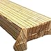 Wood Plank Tablecovers (2), Wooden Party Supplies, Boardwalk Decorations, Birthday Party