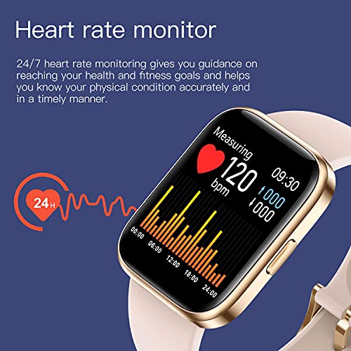 ASWEE Smart Watch Fitness Tracker with 24/7 Heart Rate, Blood
