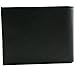 Alpine Swiss Men's RFID SAFE Men’s Leather Wallet Hybrid Bi-fold with Flip out ID, Black