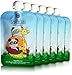 Zapadilly Reusable Food Pouch (6 Pk-6oz) Cute Durable and Fun