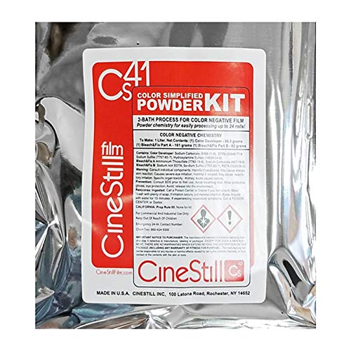 CineStill Cs41 Color Simplified 2-Bath C-41 Powder Kit (24 Rolls) - Thumbnail 4