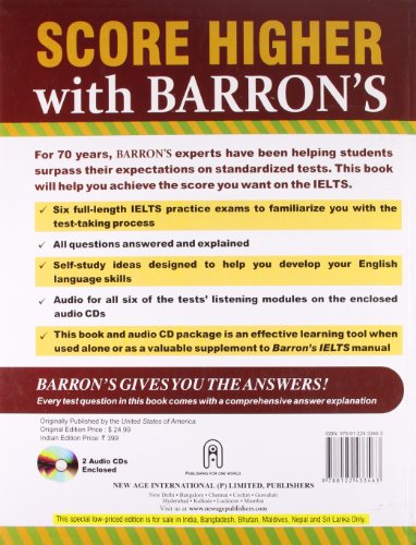 Barron`s IELTS Practice Exams 1