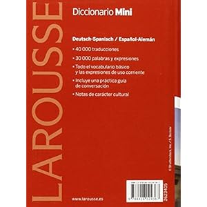 Larousse diccionario mini Español-Alemán / Deutsh-Spanisch Mini Dictionary (Spanish and German Edition)