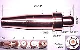 Acetylene Cutting Tip 3-101 #4, 3-101-4 for Victor Torch