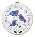 Bucilla Stamped Embroidery Kit (8-Inch), Be Your Own Kind