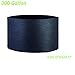 TopoGrow 3-Pack 300 Gallon Grow Bags Black Fabric Round Aeration Pots Container for Nursery Garden and Planting Grow (300 Gallon, Black(3-Pack))thumb 1
