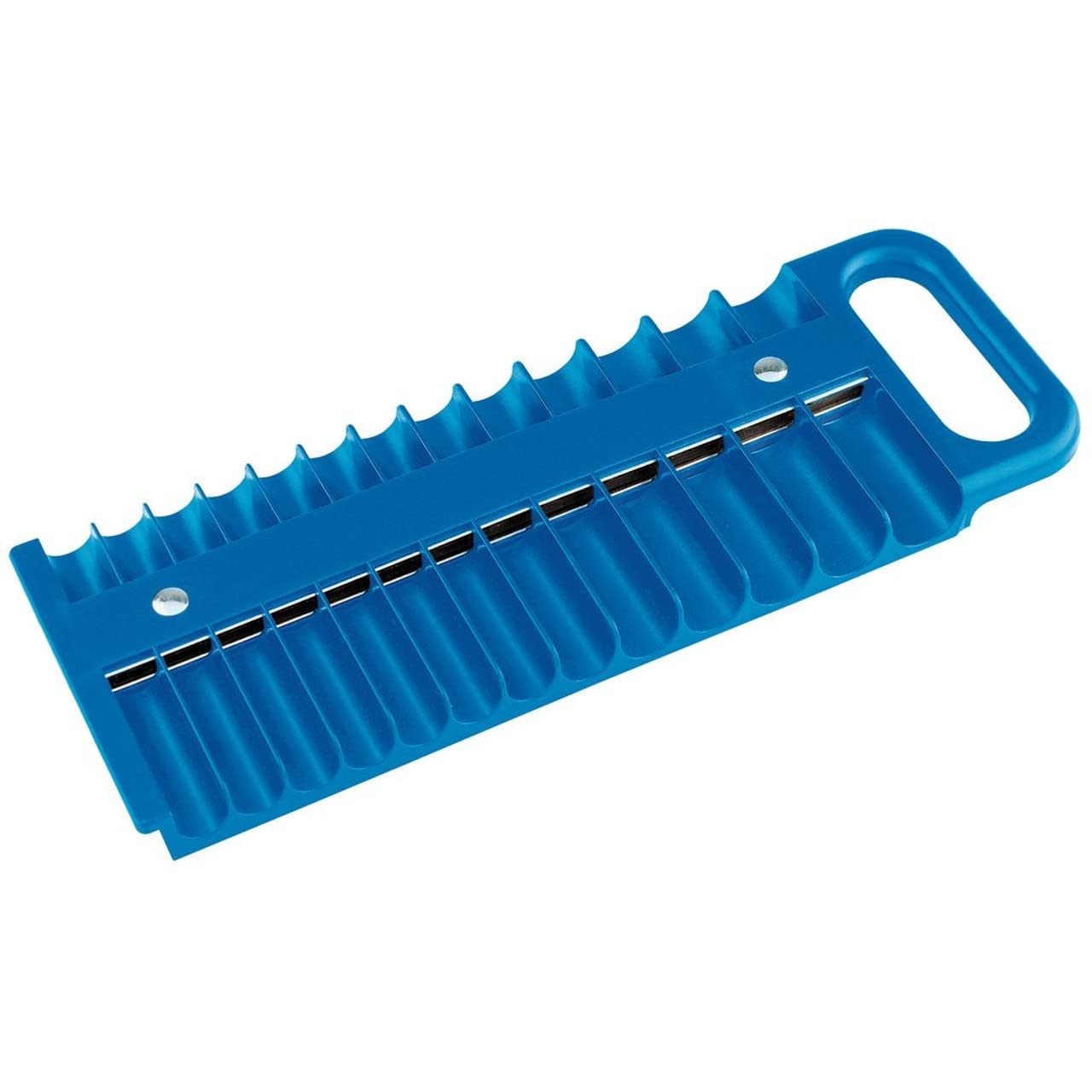 Draper 30854 1/4 Inch Square Drive Magnetic Socket Retaining Tray, Blue