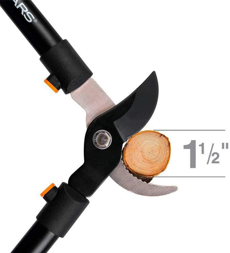 Fiskars 28 Inch Bypass Lopper Black/Orange (391461-1003) : Hand Loppers : Garden & Outdoor