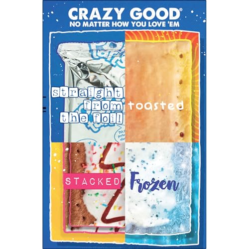 POP-TARTS TOASTER PASTRIES, BREAKFAST FOODS, KIDS SNACKS, FROSTED CONFETTI CUPCAKE (8 POP-TARTS)