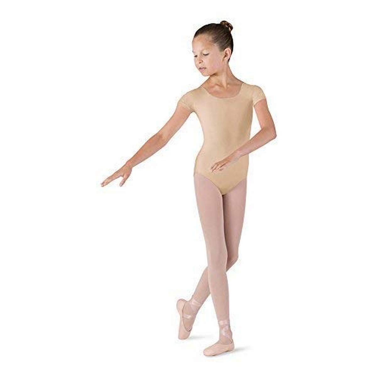 Photo 1 of Bloch girls Dujour, Sand, 4 6 US