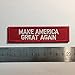 SpaceAuto 3D Embroidery Make America Great Again Military Tactical Morale Badge Emblem Hook & Loop Patch 3.94