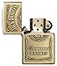 Zippo 254BJD.428 Jack Daniel’s Tennessee Whiskey Emblem Pocket Lighter, High Polish Brassthumb 4