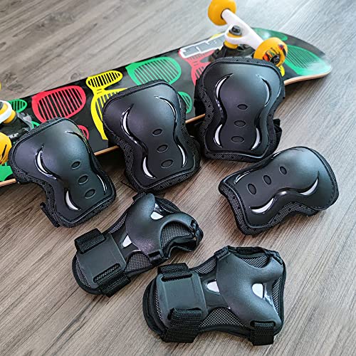 JBM Kid/Youth/Adult Knee Elbow Pads Wrist Guards Protective Gear Skate