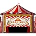 Carnival Banner 2019 Carnival Party Decorations for Carnival Party Supplies, Large 70.87 x 27.56 Inch Circus Decorations Fabric Carnival Backdrop
