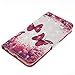 iPhone 6S Plus /6 Plus Case, PU Leather Wallet Case Durable Magnetic Case Cover Credit Card Holder Protective Book Case Xmas Halloween Birthday Gift for Apple iPhone 6S Plus /iPhone 6 Plus-Butterfly