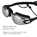 JZxin Swim Goggles Anti Fog Swimming Goggles Adjustable Strap Waterproof No Leaking UV Protection with Free Protection Case for Men Women Adult Youth(Black)