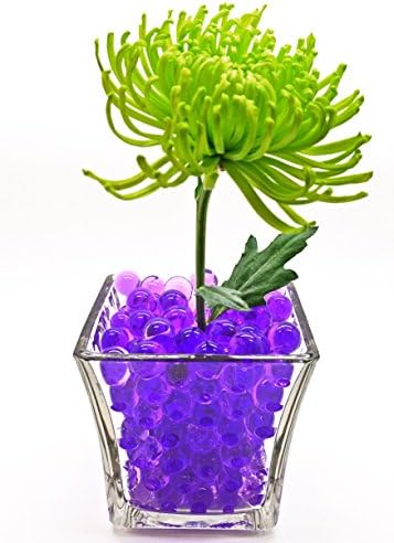 Blinggasm 2 Ounce Pack, Almost 4,000 Water Jelly Beads, For Kids Tactile Sensory Experience, Wedding Centerpiece Vase Filler, Plant decoration, Choose Your Color (Purple)