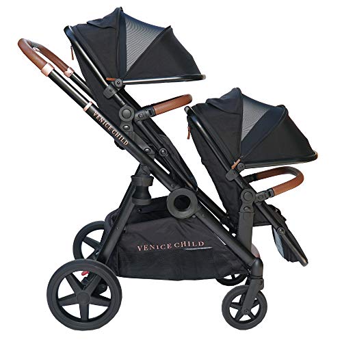Venice Child Maverick Tandem Travel System Single to Double Stroller
