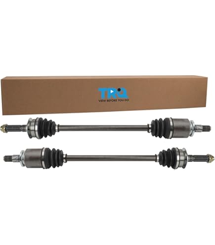 Amazon.com: TRQ Rear Left Right CV Axle Assembly Neoprene Boots