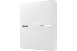 ASUS ExpertWiFi EBA63 AX3000 Dual-Band WiFi 6 (802.11ax) Access Point, Support up to 5 SSIDs and VLAN, Self-Defined Network, 