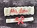 Wedding Garter for Brides Personalized Bridal Custom Garters No Slip Lace (Medium (18