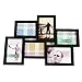 BestBuy Frames Wall Hanging Collage 6 Opening (3 - 4 x 6-Inch and 3 - 5 x 3.5-Inch) Picture Frame, Black