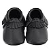 Ecosin Baby Kids Tassel Soft Sole Anti-slip Leather Shoes Infant Toddler Shoes