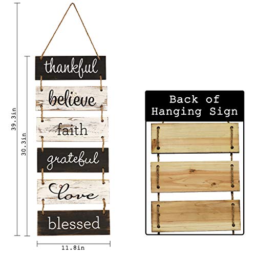 KITCADA Signs for Wall Decor,Long Vertical Wall Decor Art,Wall Art for