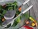 French Home Laguiole Connoisseur (Faux Ivory) Salad Servers 2 Piece Set — Stainless Steel Flatware Set — Salad Serving Utensils — Silverware Set Spoon and Fork Set — Dining Utensils Set