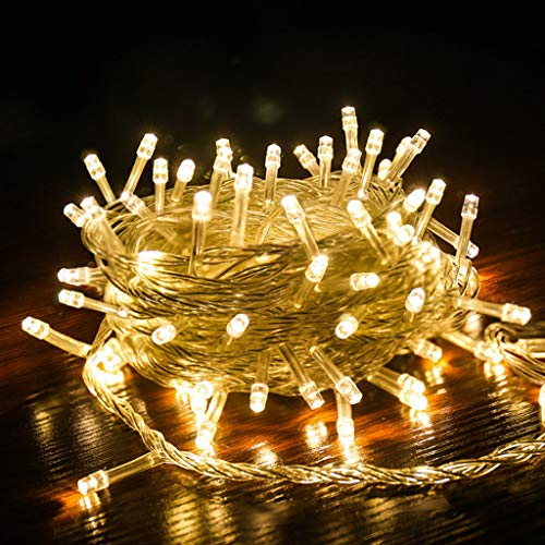 MeiGuiSha Warm White Light Photo Clip String Lights 23Ft - 70 LED Fairy String Lights with 50 Clear Clips for Hanging Pictures, Perfect Dorm Bedroom Wall Decor Wedding Decoration