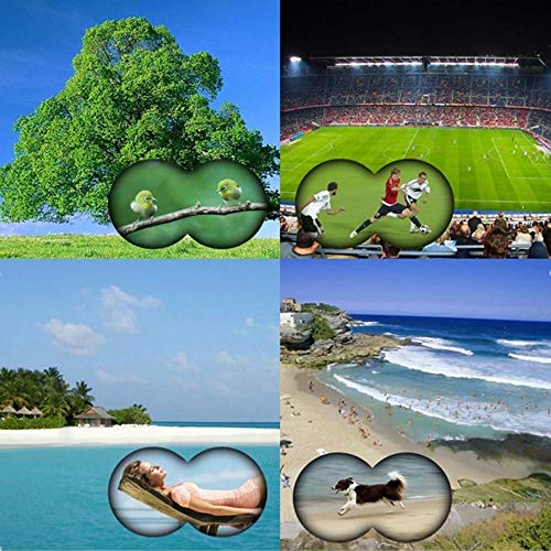 Haihuic 60x60 Hochleistungs-Fernglas für Erwachsene, HD Profi-Fernglas, wasserdicht, Tag-/Nachtsicht, für Reisen… – Bild 6