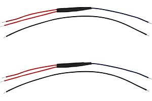 ROCKHEEL LED Turn Signal Diode Wire Kit Replace 4709 for Kawasaki Vulcan 1600 for Honda VT1100 XR650L VTX1800C CRF230M for Suzuki GS500F DR350 for Yamaha Enduro (Pack of 2)
