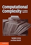 Computational Complexity: A Modern Approach cover