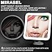 Mirabel 7X Magnifying Lighted Vanity Makeup Mirror & Shaving. White LED lighting, Locking Suction-Cup, 360 Rotation, Battery Operated.