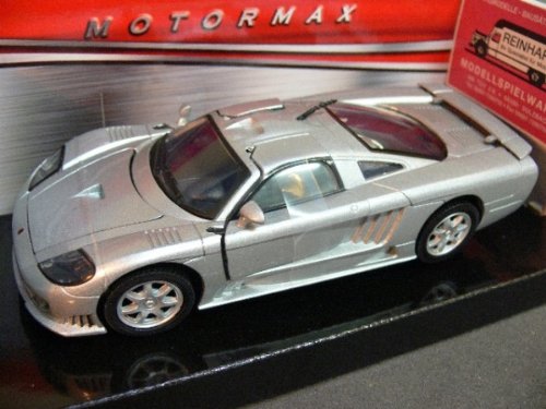 Motormax 2004 Saleen S7 1:24 Die Cast Car Silver