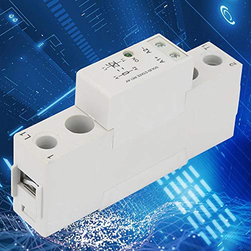 Solid State Relay,SMT48 Din Rail Solid State Relay Board DC Control AC SSR Relay Switch Module(SMT4810)