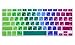 HRH Rainbow Persian Farsi Language Keyboard Cover Silicone Skin for MacBook Air 13 and MacBook Pro 13
