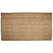 J & M Home Fashions Plain Tile Loop Woven Coco Doormat, 22-Inch by 36-Inch