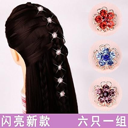 Amazon Com Usongs Cute Kids Stereo Side Clip Hair Curls Cute