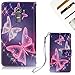 LG G Stylo / LG G Stylus (LS770) Case, Cellularvilla [Stand Feature] [Slim Fit] LG G Stylo Wallet Case, Premium PU Leather Flip Cover [Card Slots] For LG G Stylo / LG G Stylus LS770 (Ultra Butterfly)