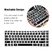 Keyboard Cover for HP Stream 14 Inch Laptop | HP Stream 14-ax Series | 14 inch HP Pavilion 14-ab 14-ac 14-ad 14-al 14-an Series Protective Skin Black