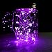 Yitee 6 PCS 6 Colors LED String Light, Battery Powered 20 Micro Starry LED Silver Copper Wire Lights, Best for Home Party Mason Jar Bottle Decor Mood Lights Mother's Day Gifts Decoration
