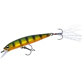 YO-Zuri Bath Lure 3DB Jerkbait (SP) 90mm Color: Matte Prismatic Perch
